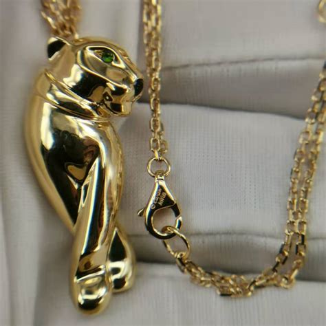 cartier panthere necklace replica|cartier panthere jewellery.